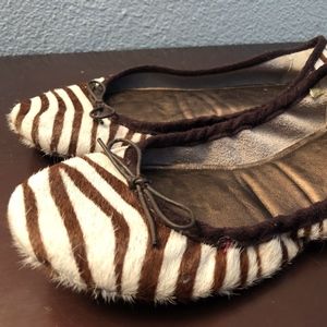 Gap leather ballet flats